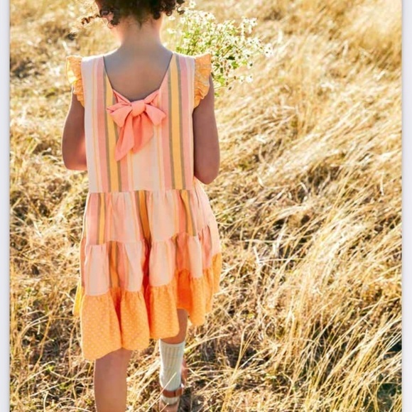 MATILDA JANE Orange Creamsicle Dress 6 - Dream Chasers Collection - Picture 1 of 7